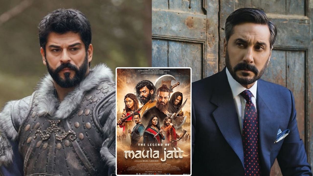 Turkish actor Burak Ozcivit and Adnan Siddiqui re-enact famous Maula Jatt scene