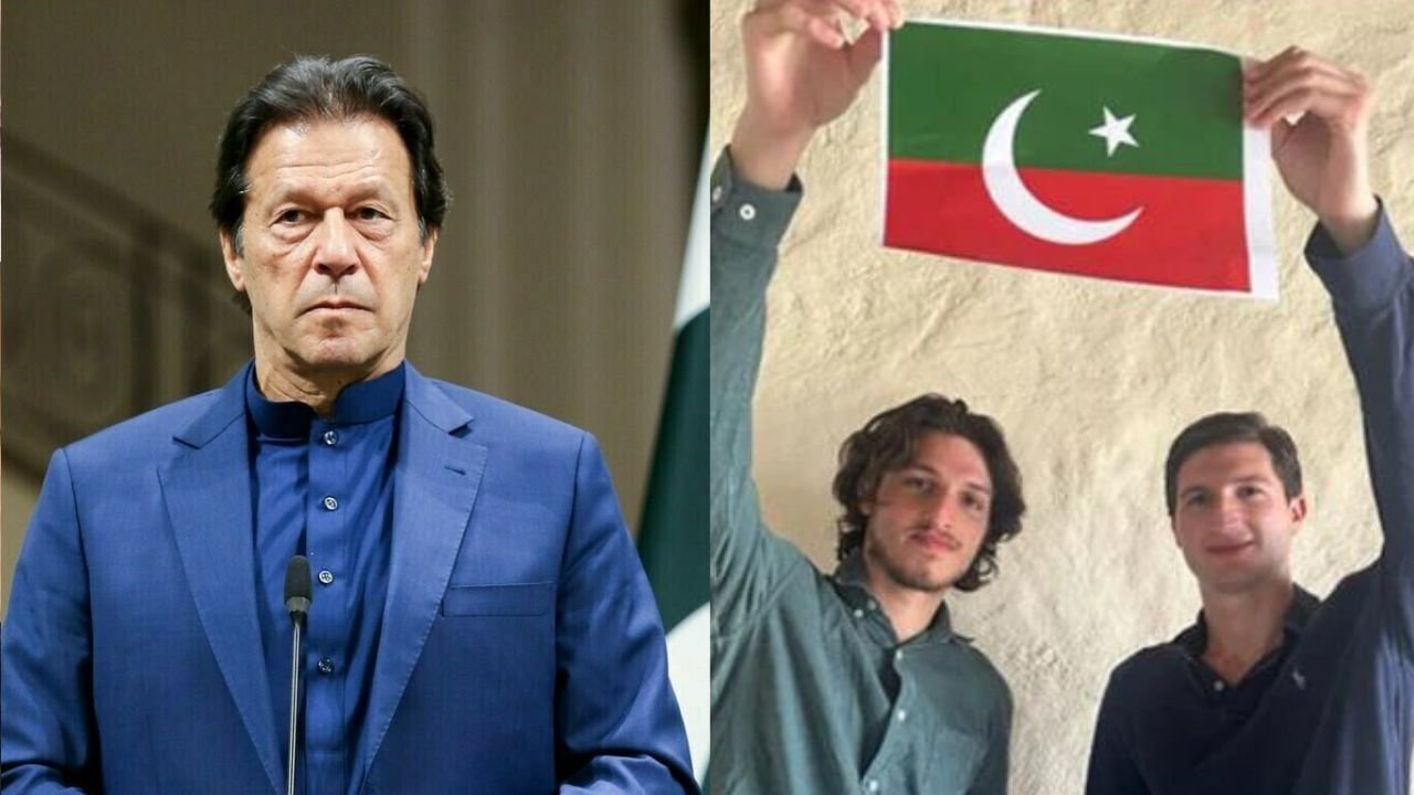 What has Imran Khan’s son said about the general elections?