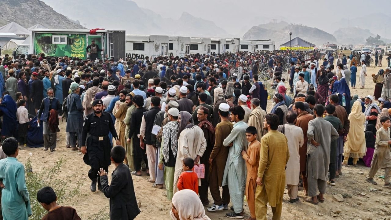 How many Afghans have left Pakistan so far?