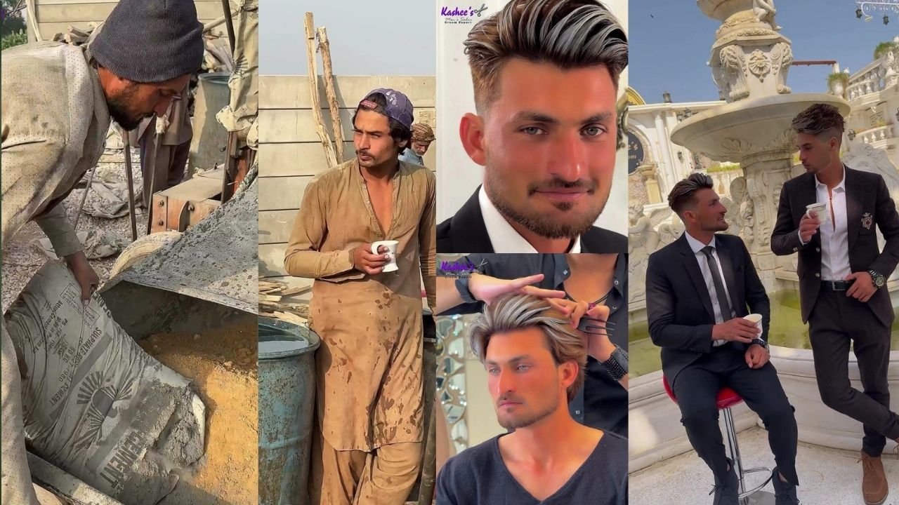 Labourer’s stunning transformation at Kashees goes viral on social media