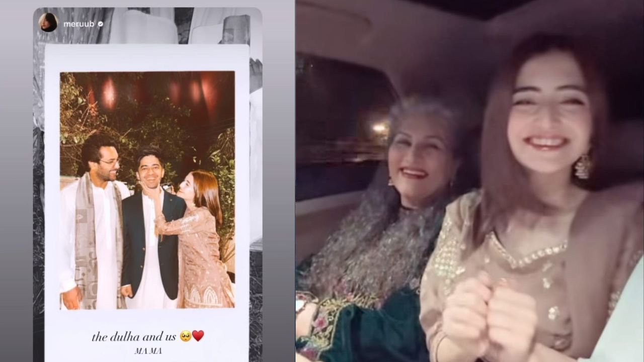 Asim Azhar shares fun moments from brother-in-law’s wedding with fiancée Merub Ali