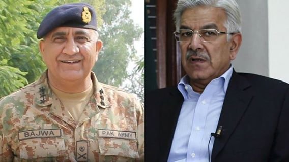 Ex-Army Chief Bajwa threatens PML-N’s Khawaja Asif