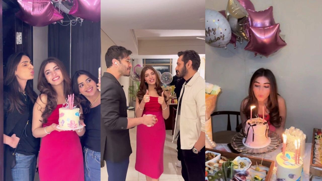 Kinza Hashmi has a pre-birthday celebration with friends