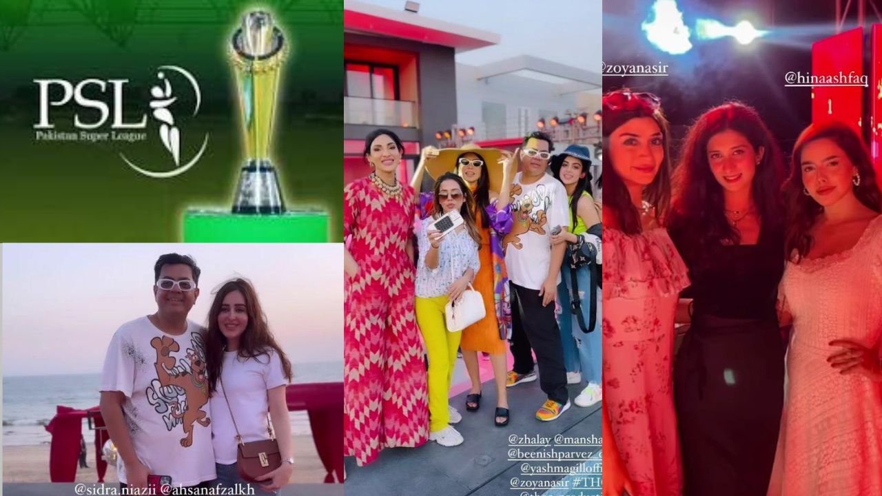 Celebrities glam up for Jazz PSL 9 Party in Karachi