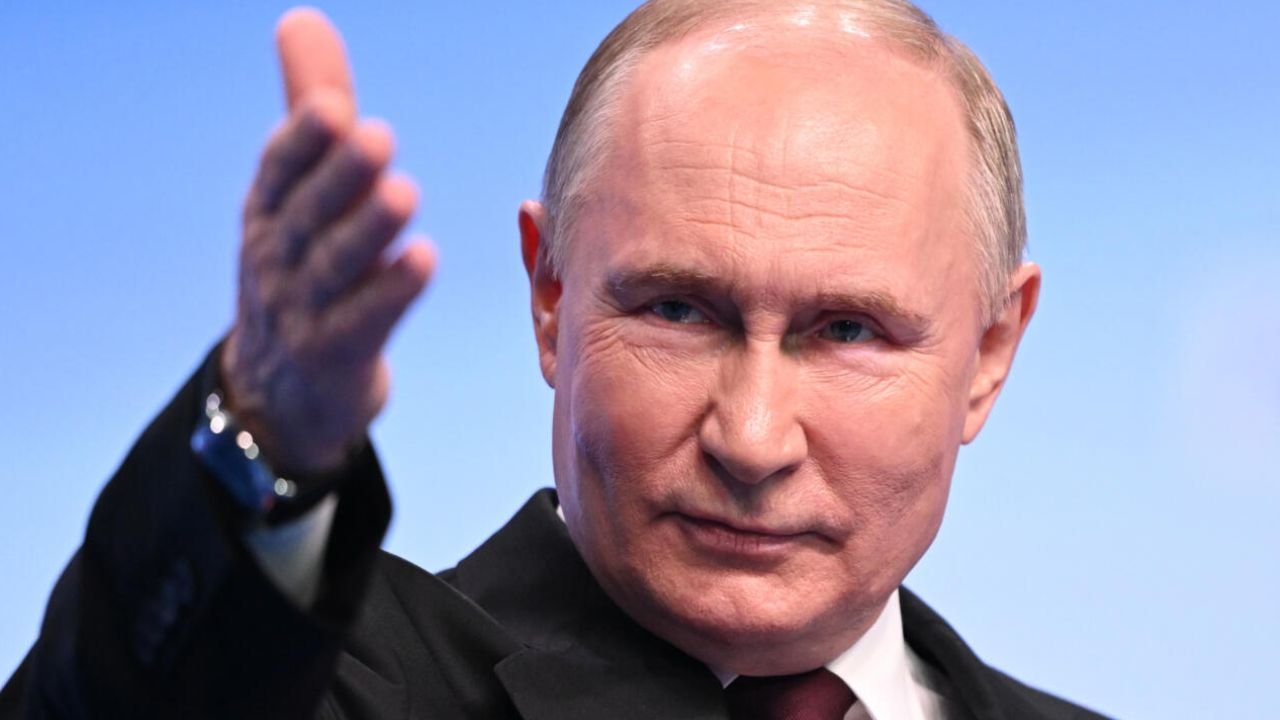 Putin vows Russia cannot be held back in victory speech