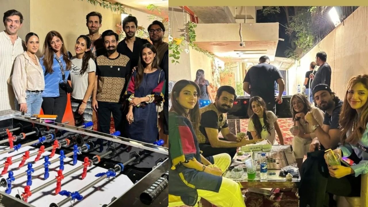Ushna Shah hosts fun game night with celeb friends