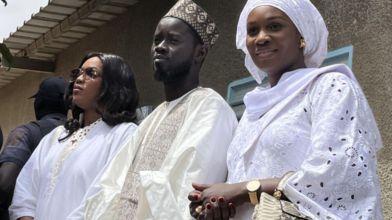 In a first, two First Ladies at presidential palace in a Senegal