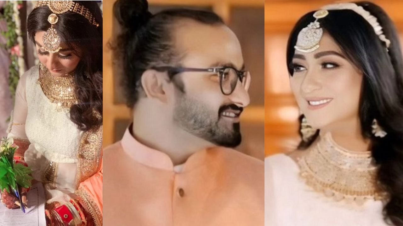 Actress Madiha Rizvi weds writer Junaid Ali Perwez in the most romantic ceremony ever