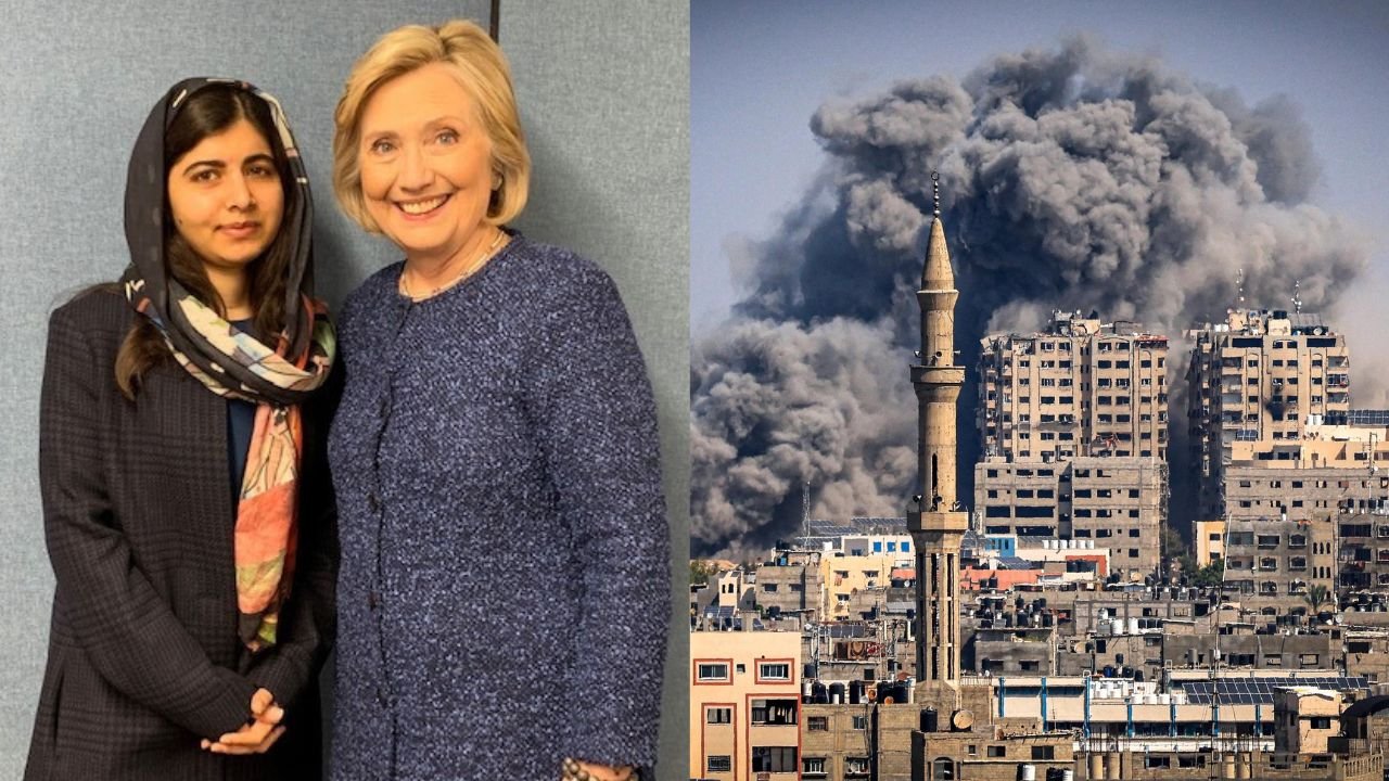 Malala reiterates Gaza support after criticism on collaboration with Hilary Clinton