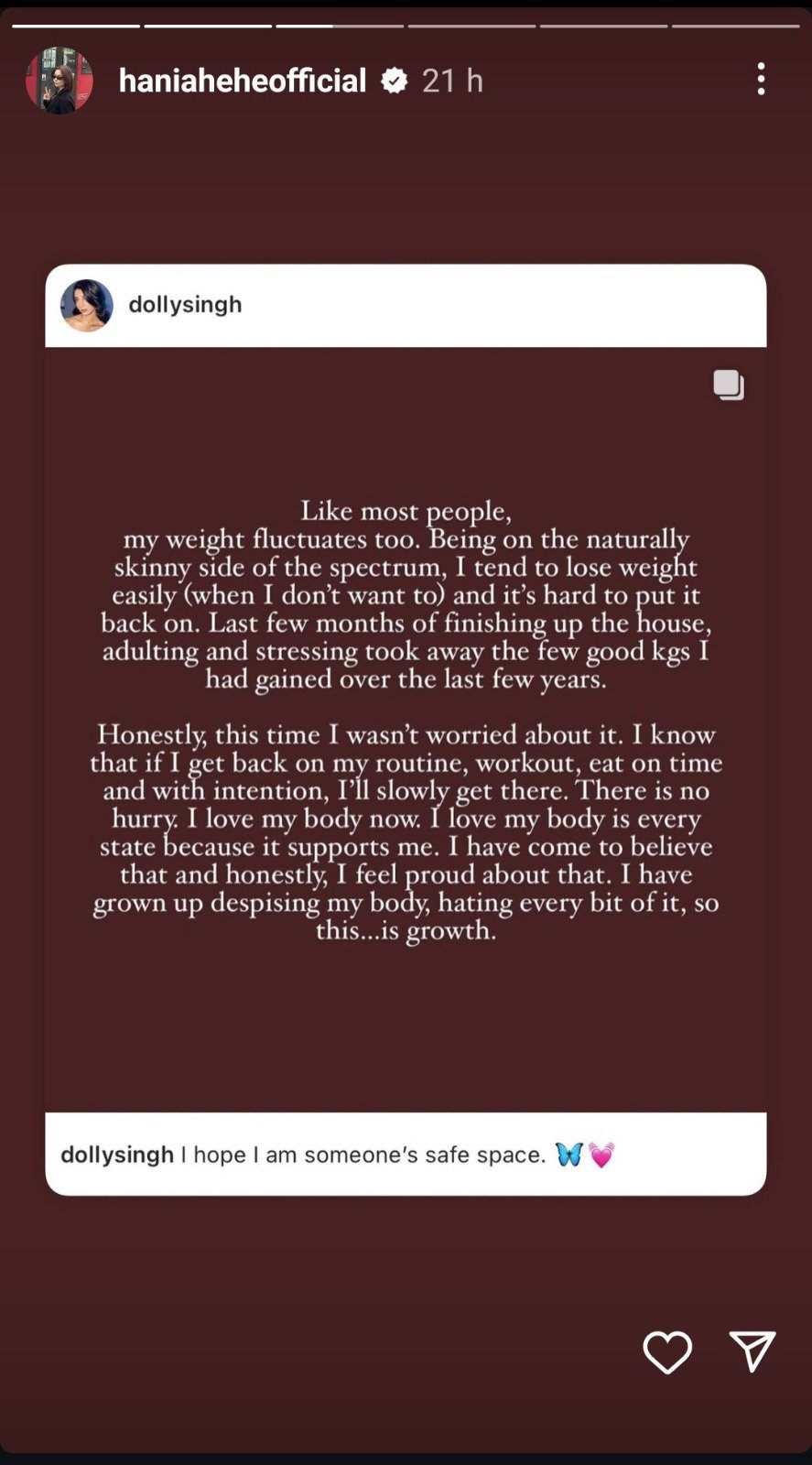 Indian influencer Dolly Singh and Hania Amir call each other ‘queen’