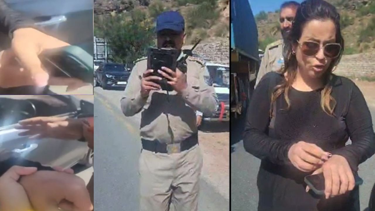 Another motorway altercation, video gone viral