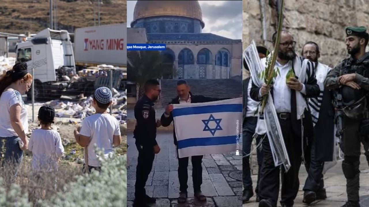 Israeli settlers storm Al Aqsa mosque, raise Zionist flag