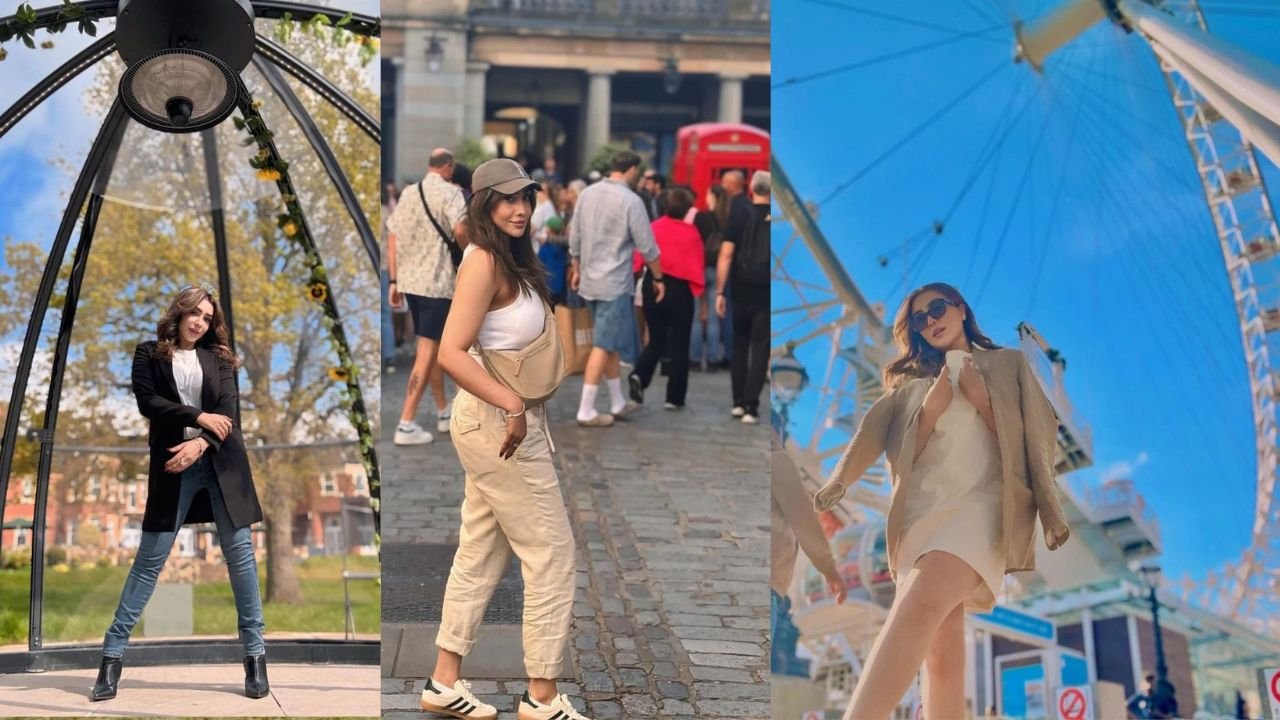 Maira Khan is having the most laid back London vacation