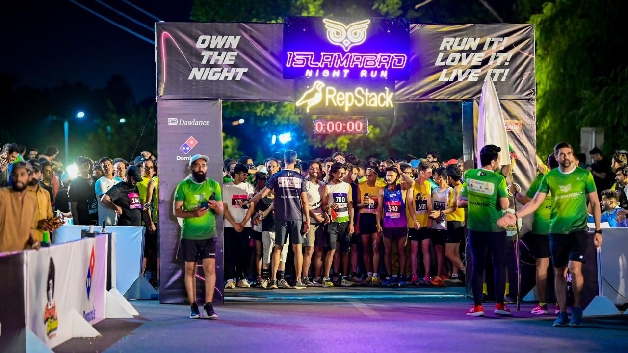 Islamabad lit up the night with its first-ever ‘Islamabad Night Run’