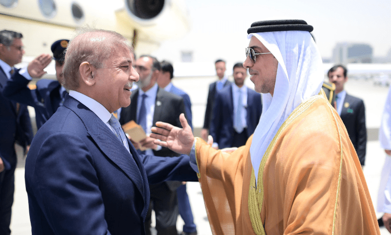 PM Shehbaz arrives in UAE on important visit