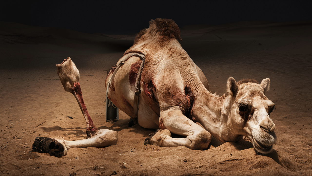 Social media rages over feudal lord who cut off camel’s foot