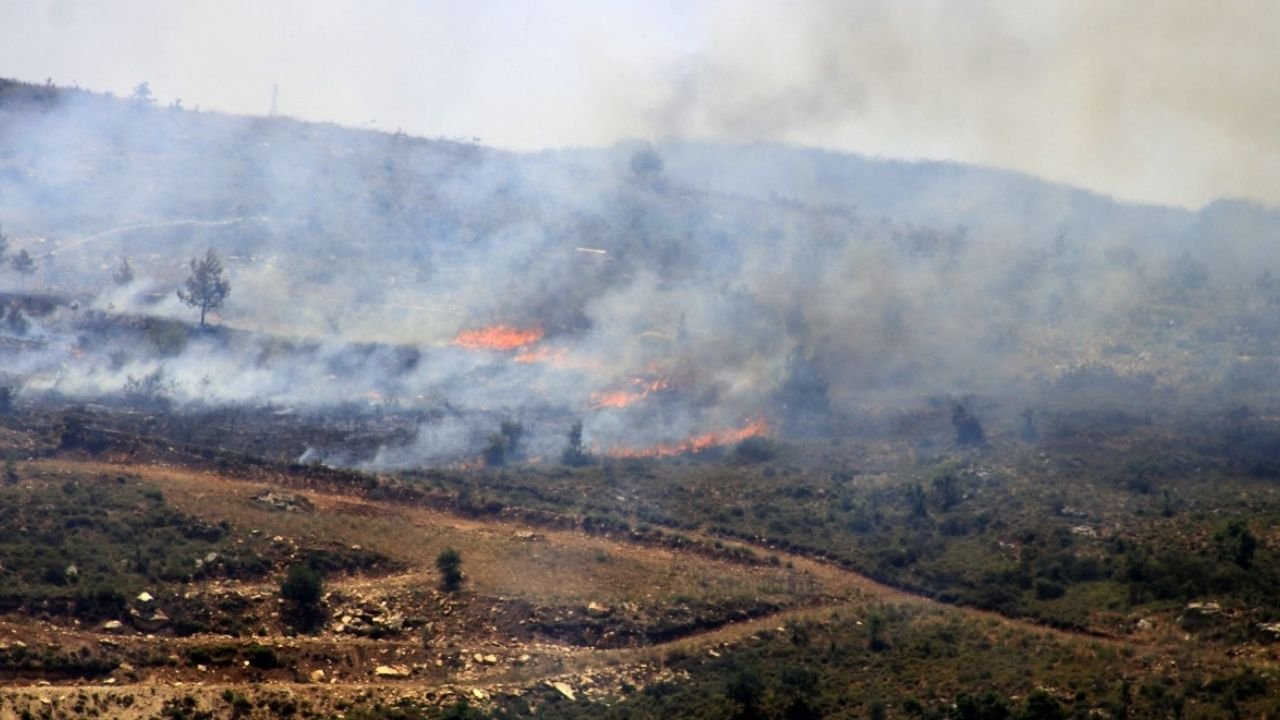 Wildfires in south Lebanon after Israeli bombardment: media, rescuer