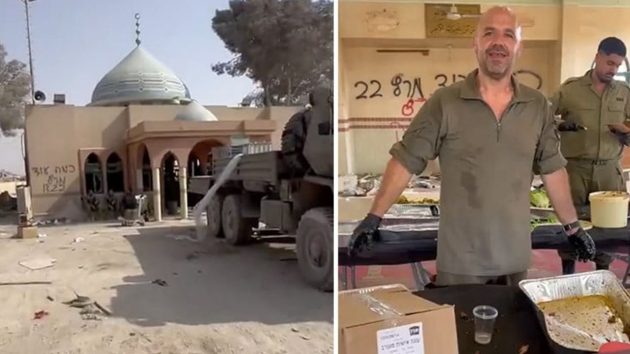 Israeli soldiers turn mosque to ‘cooking place’ in Rafah