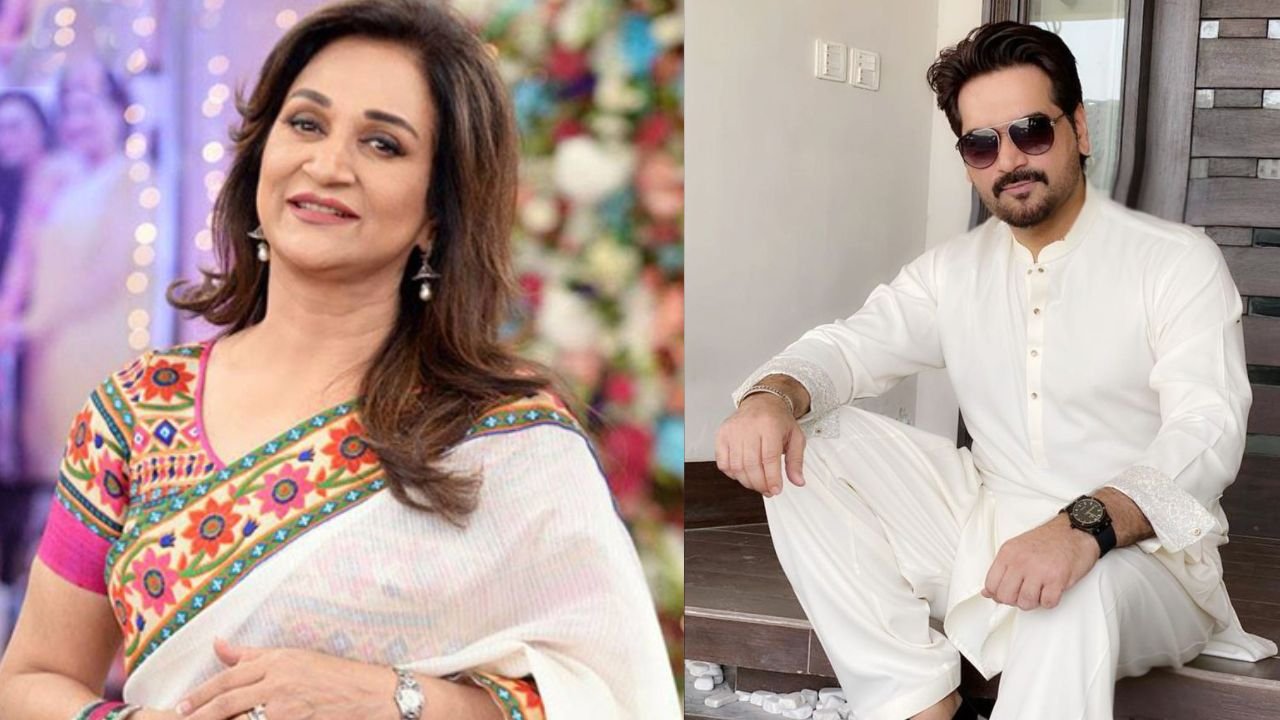 Bushra Ansari has a funny request for Humayun Saeed