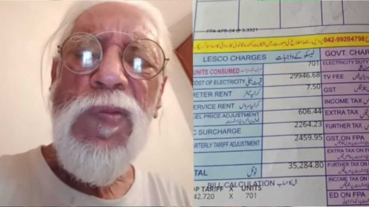 Veteran actor Rashid Mehmood’s painful pleas after receiving electricity bill leaves fans in tears