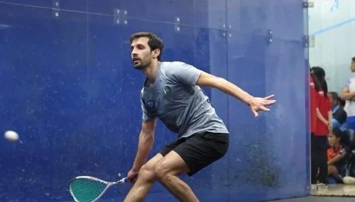 Pakistan’s Nasir Iqbal wins Tasmanian Open Squash title