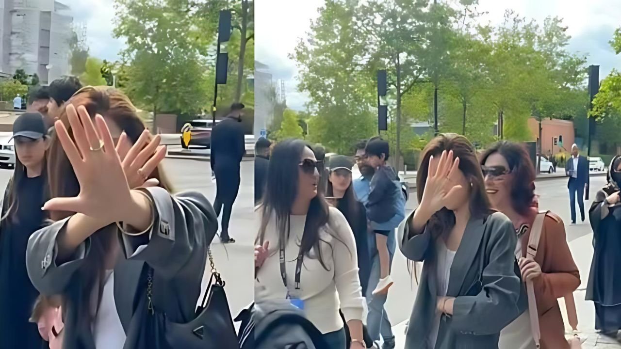 Actress Sana Javed seen avoiding the camera in viral video