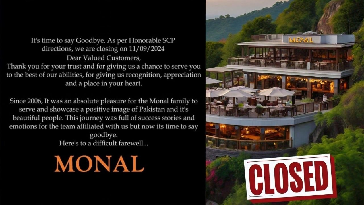 Islamabad’s Monal restaurant to be closed permanently