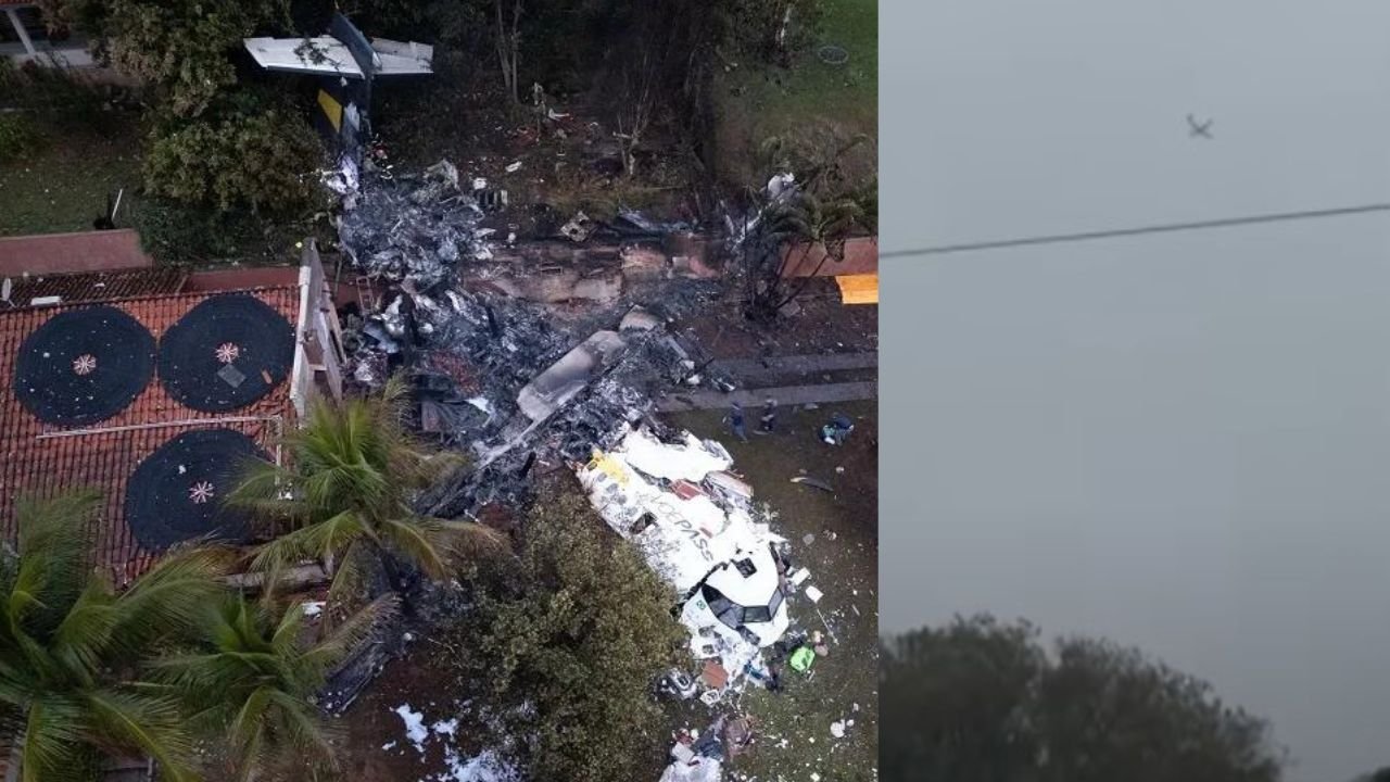 Passenger plane crash in Brazil kills all 61 on board