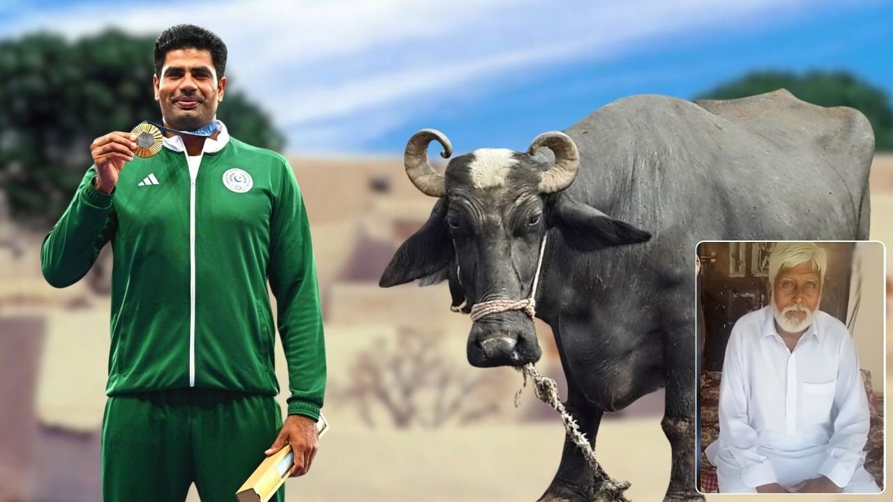 Arshad Nadeem’s father-in-law announces to give a buffalo as a gift