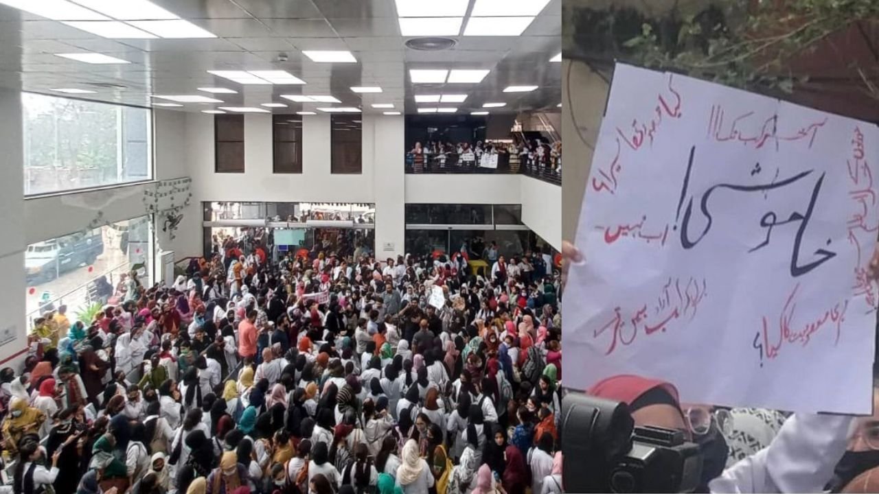 Doctors in Lahore protest against 5-year-old girl’s alleged rape