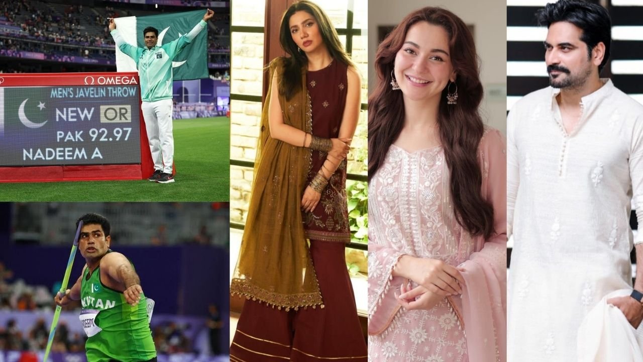 Celebrities go crazy after Arshad Nadeem’s historic Olympic gold medal