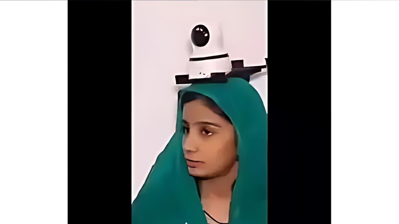 Man installs CCTV camera on daughter’s head for her ‘security’