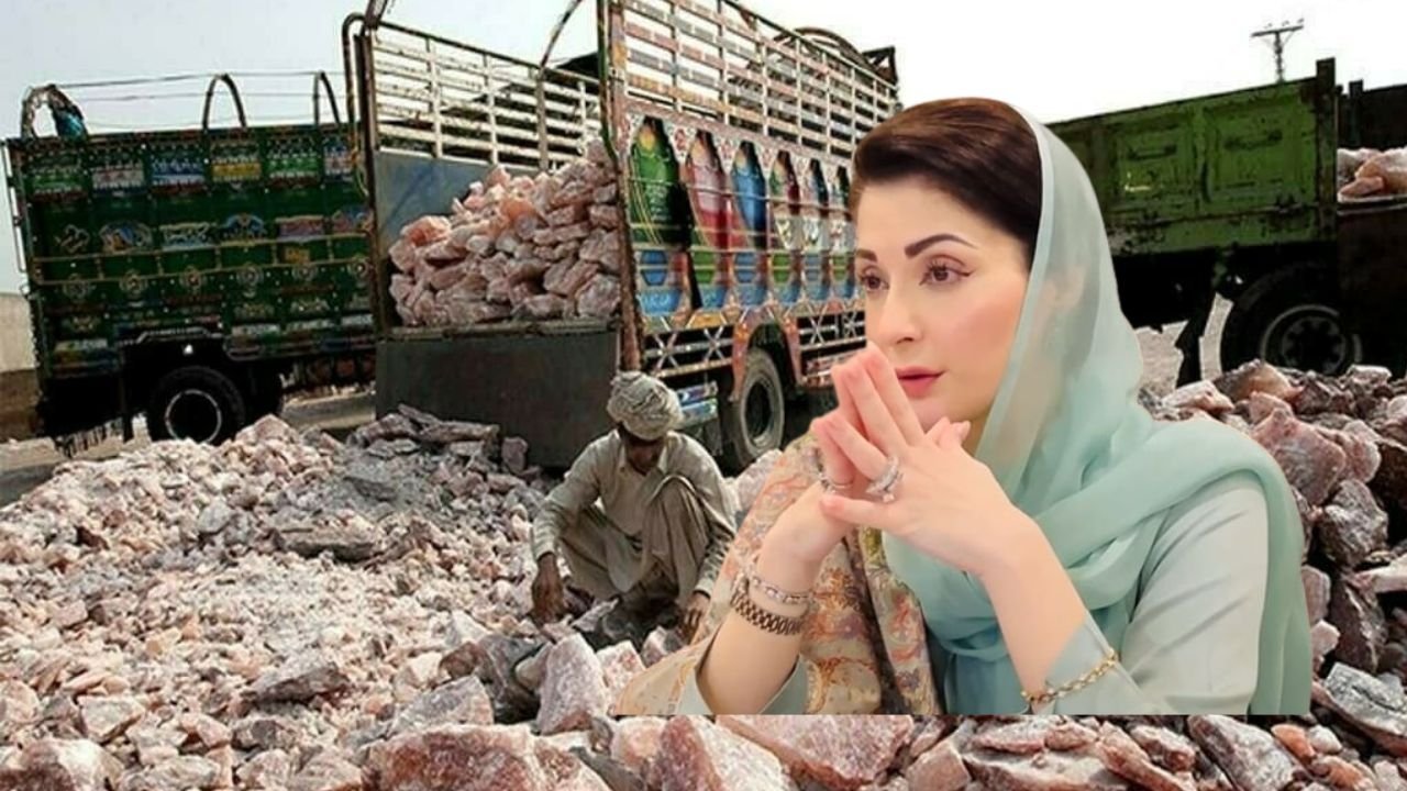 Maryam Nawaz halts pink salt export; industry leader concerned