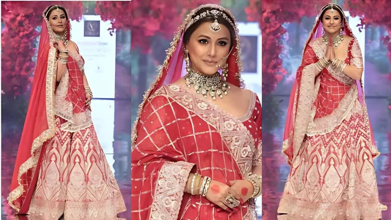 Hina Khan slays the catwalk amid cancer battle