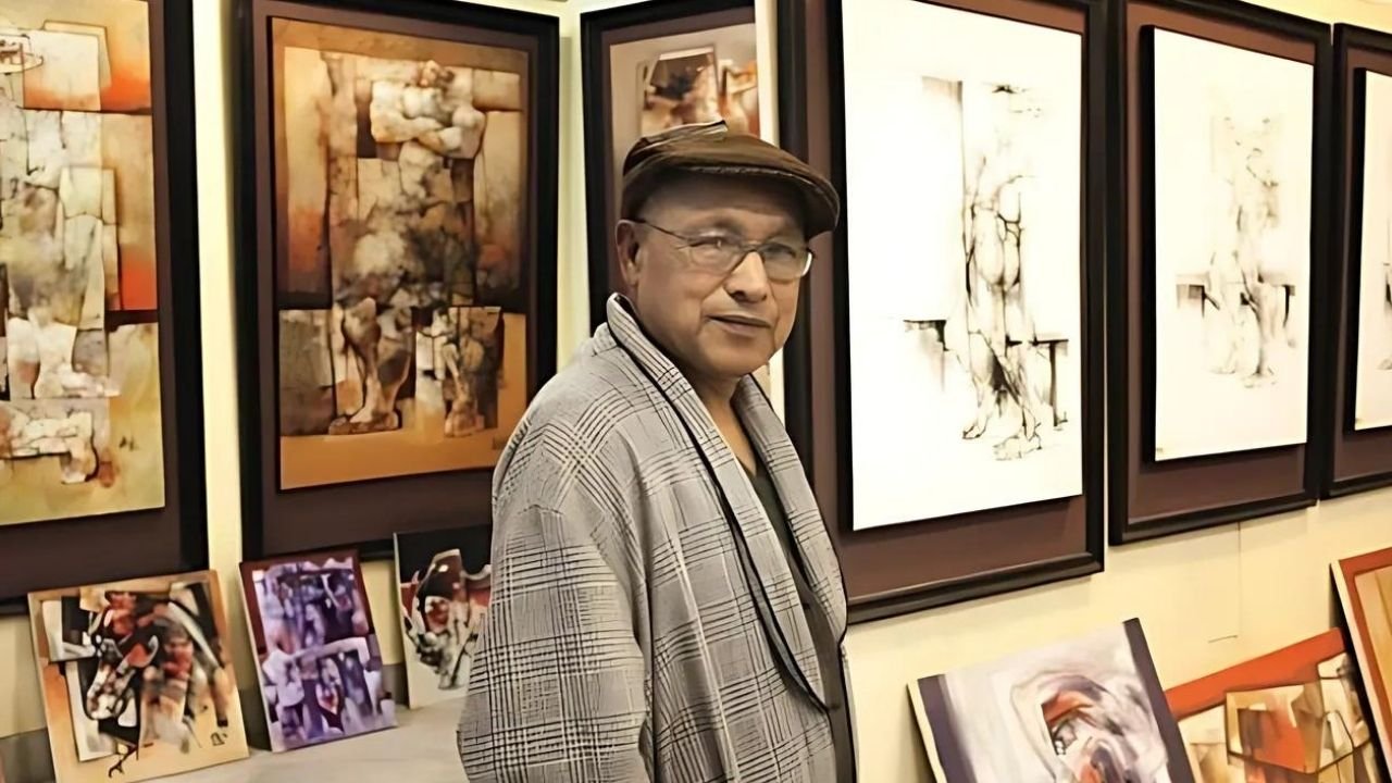 Artist Mansoor Ahmed Rahi’s wife accuses son of stealing paintings Worth Rs1 Billion