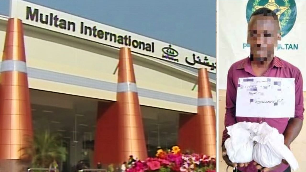48 cocaine capsules found in African man’s stomach at Multan airport