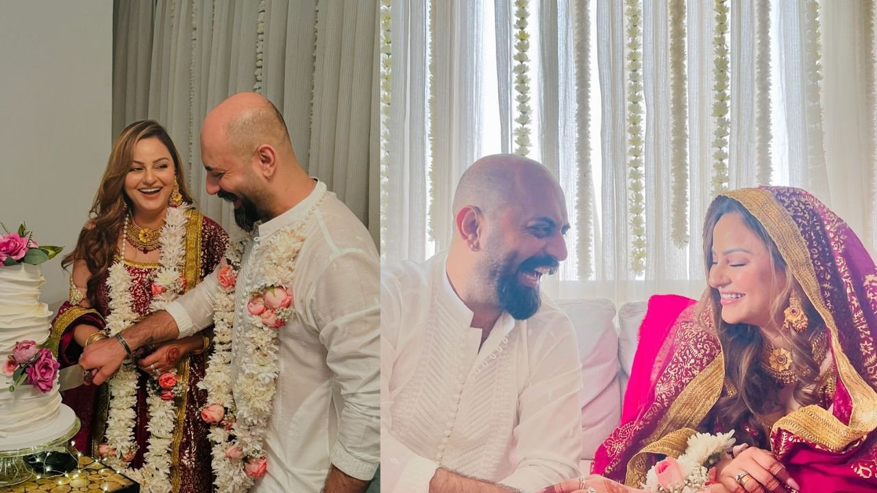 Juvaria Abbasi, Adeel Haider nikkah was one elegant affair