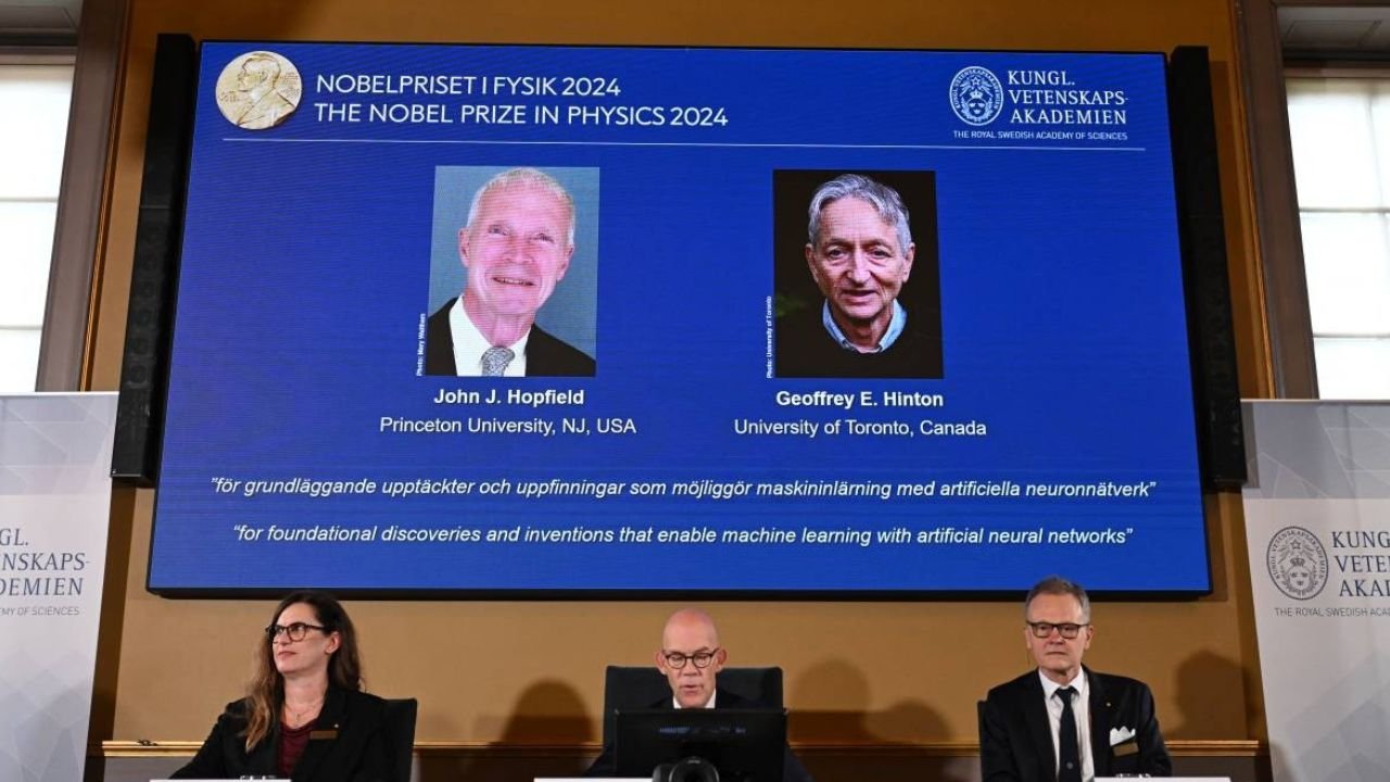 Duo wins Physics Nobel for key breakthroughs in AI