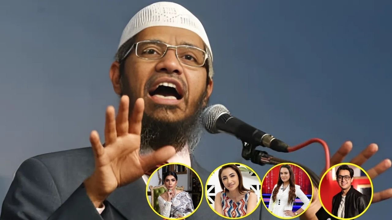 Celebrities, journalists slam Zakir Naik for misbehaving during Pakistan tour