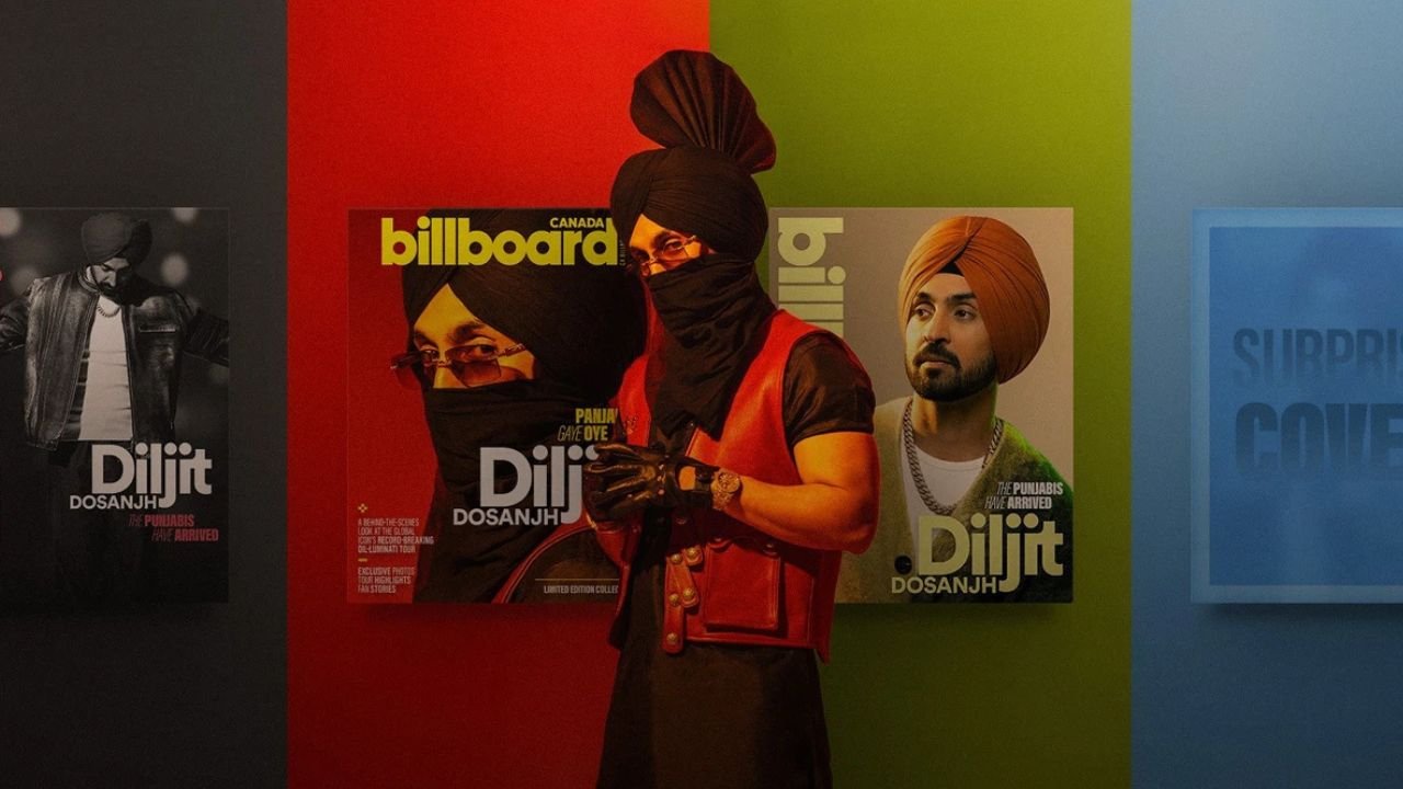 Diljit Dosanjh becomes first South Asian artist on Billboard UK cover