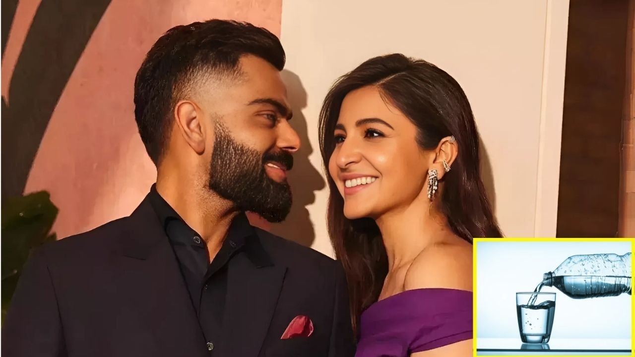Kohli, Anushka Sharma’s drinking water costs more than most of us earn in a month