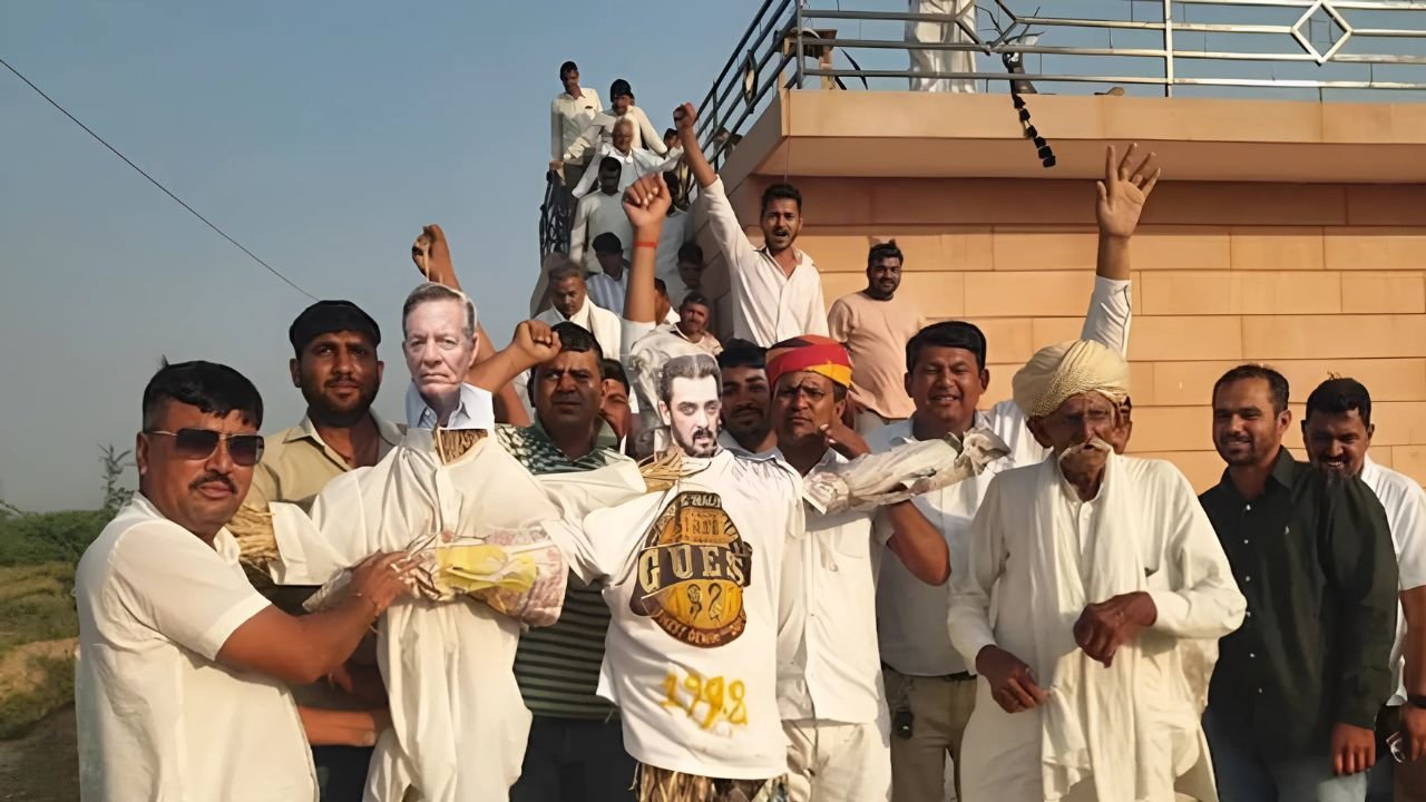 Bishnoi community takes to streets, burns effigy after Salim Khan says ‘Salman is innocent’