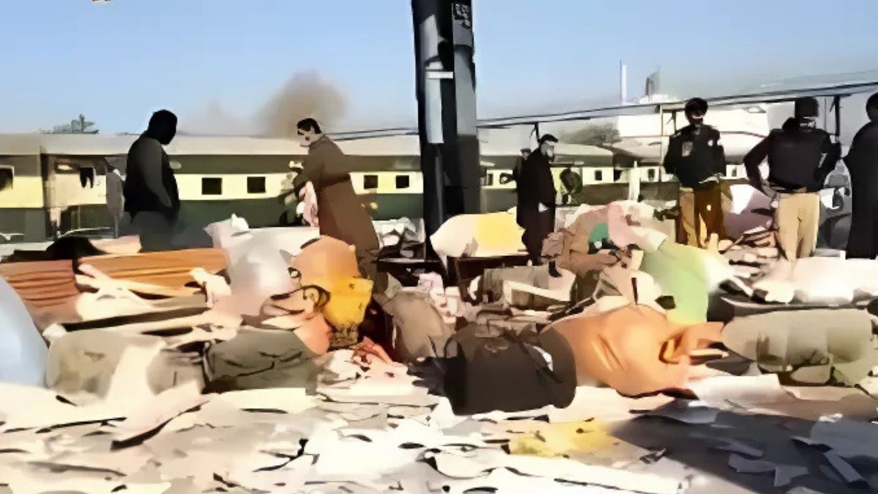 Quetta railway station blast leaves 24 dead