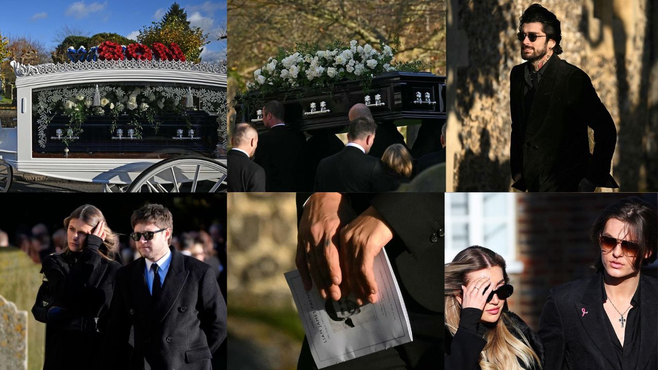 One Direction stars attend Liam Payne’s funeral in UK