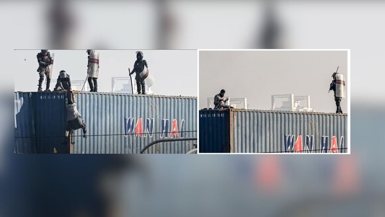 VIDEO: Status of PTI protester pushed off container, confirmed